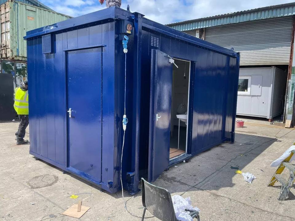 16ft x 9ft Container Toilet Block – 3 Plus Accessible