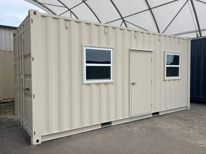 20ft High Cube Container Office – Used, Insulated Build