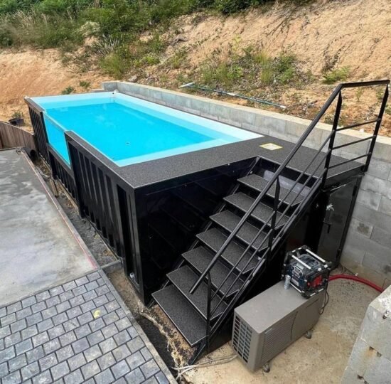 20ft Container Pool – Compact Eco Pool for Small Yards