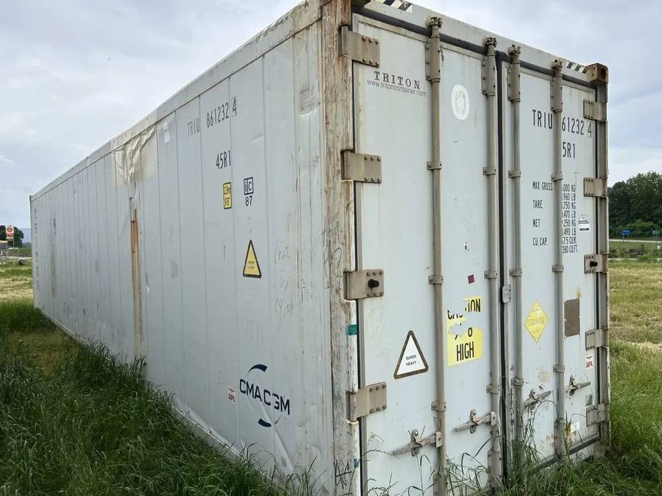 40ft High Cube Reefer Container – Used 2009, Tested