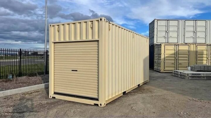 20ft High Cube Container – Rear Roll-Up Door, Extra Height