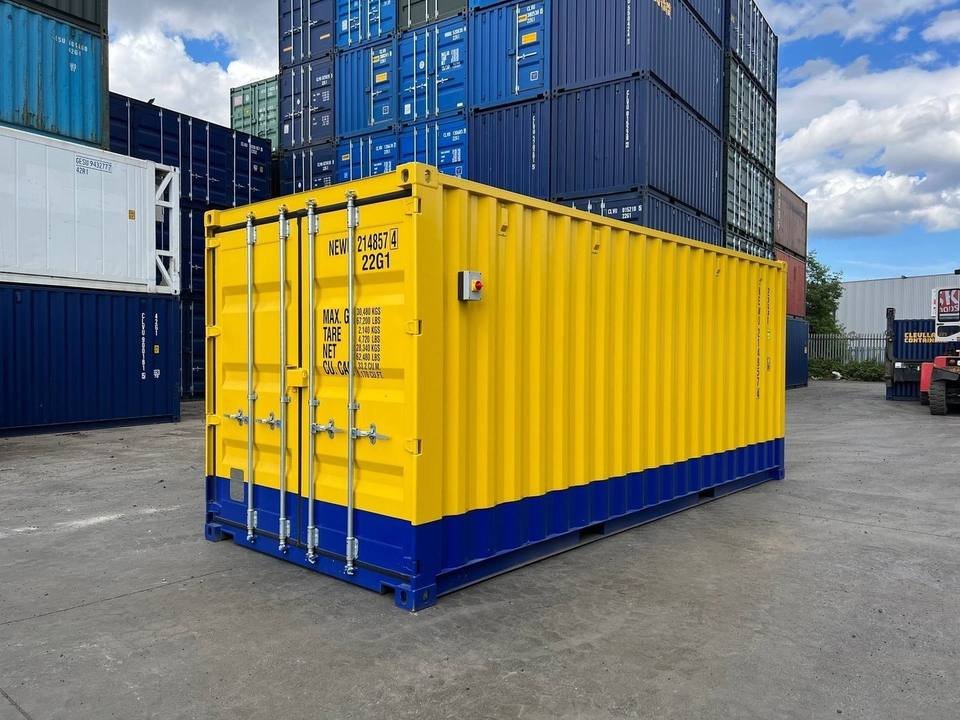 20ft Modified Container – New, Electrics and Custom Respray