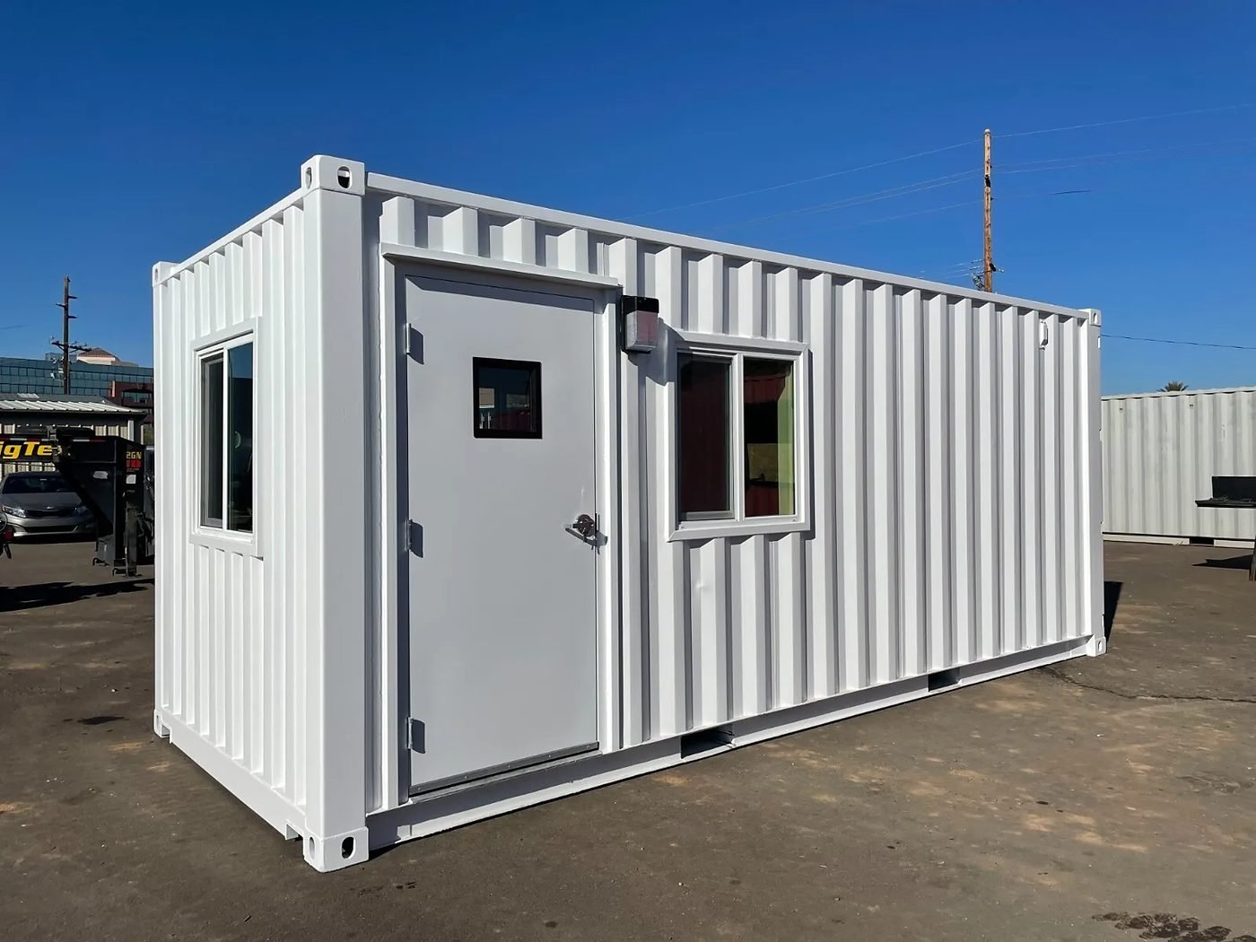 20ft Office in Refurbished Shipping Container