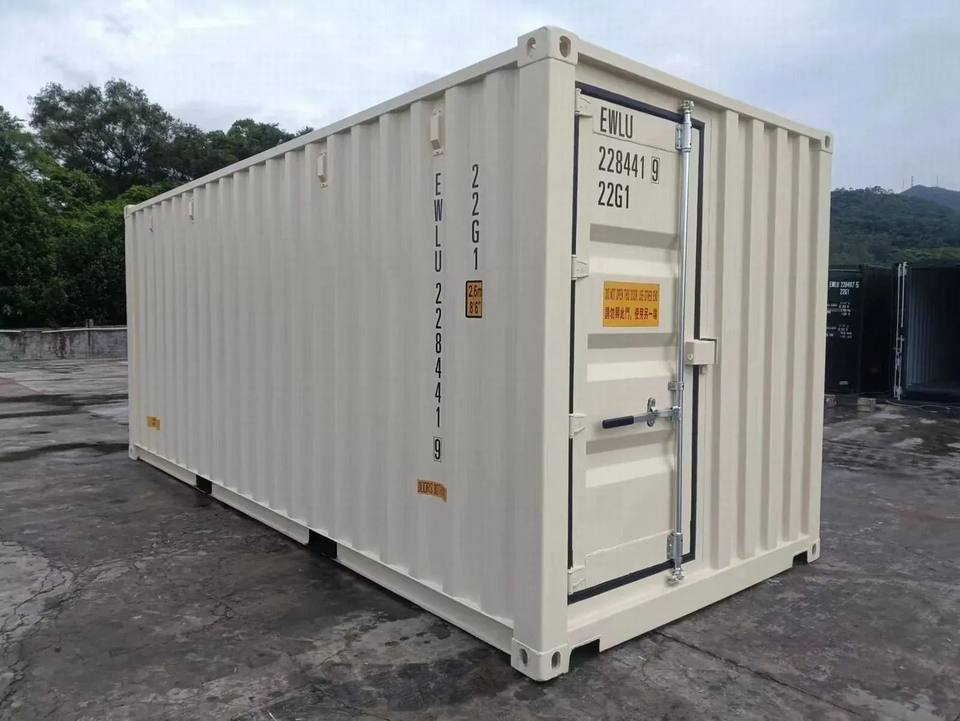 20ft Shipping Container – One-Trip, Triple Door Access