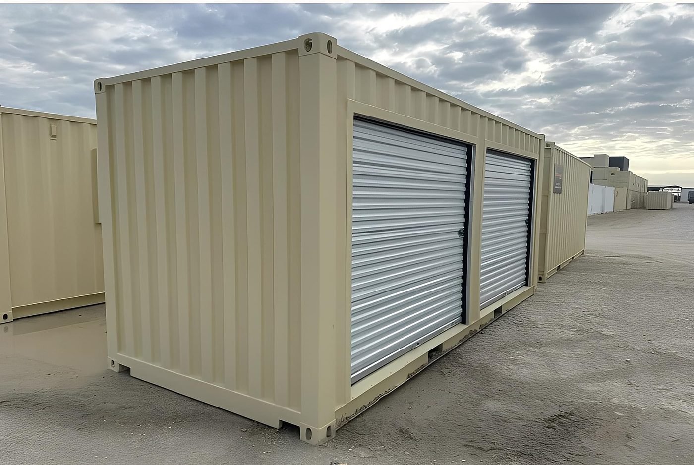 20ft Shipping Container with Double Side Roll-Up Doors