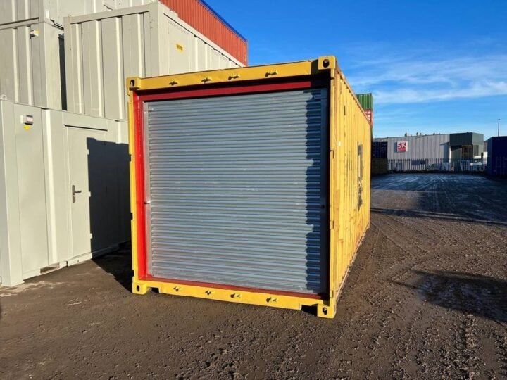 20ft Shipping Container – Used, Roller Shutter Door
