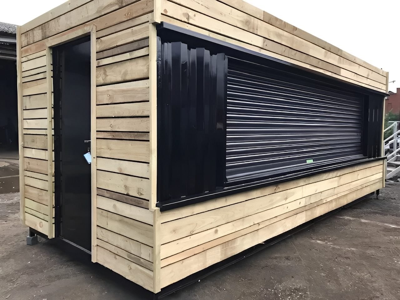 20ft x 8ft Cladded Food & Drink Outlet Container
