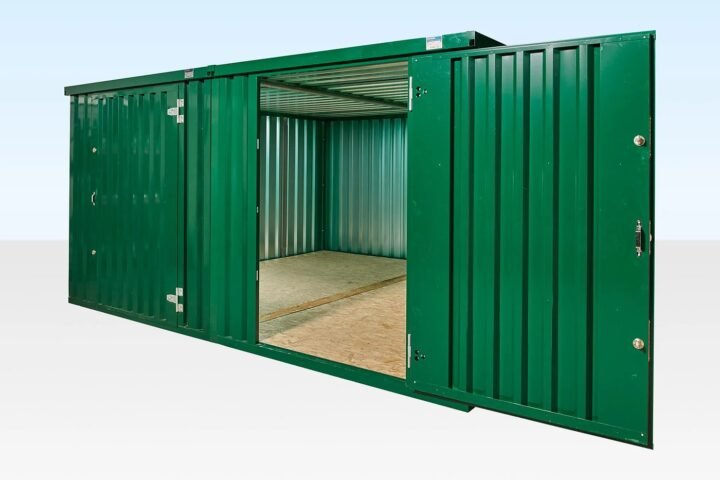 3M x 4.2M Side Linked Flat Pack Bundle (Powder Coated)