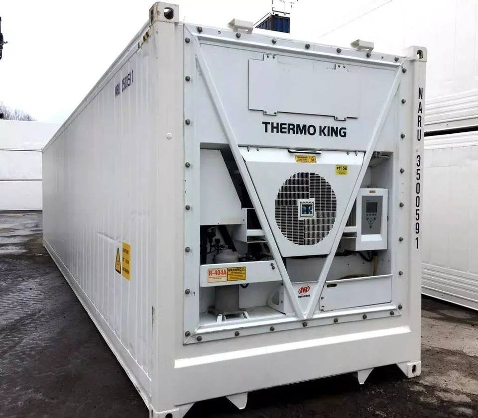 40ft Freezer Container – Mobile Cold Store Rated -40°C