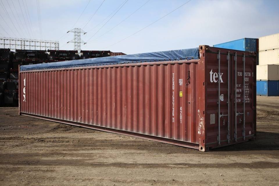 40ft Open Top Container – Cargo-Worthy, Top Loading