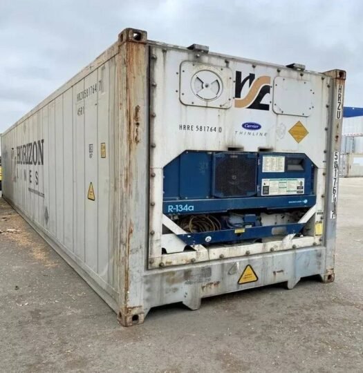 40ft High Cube Reefer – Used, Non-Working, Watertight