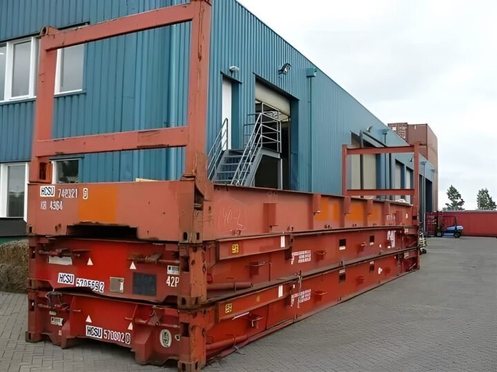 40Ft Used Collapsible Flat Rack Container