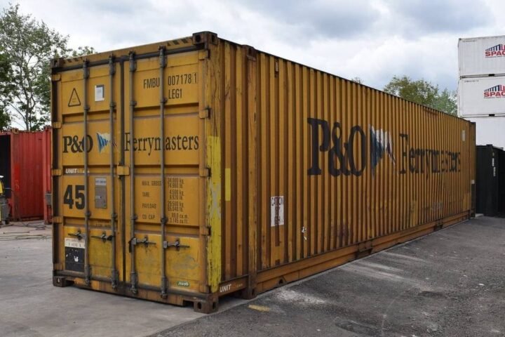 45ft High Cube Container – Cargo-Worthy, Pallet Wide