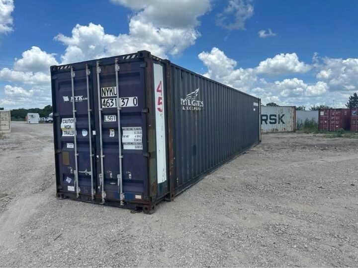 45ft High Cube Container – Used, Marine Plywood Floor