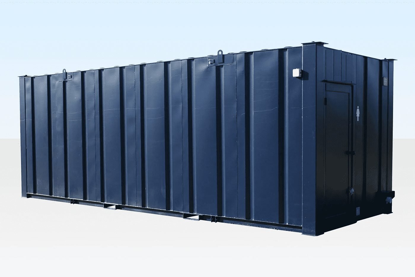 5+1 Steel Toilet Cabin 24Ft x 9Ft – Premium