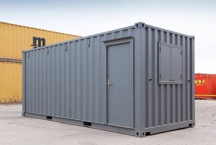 20ft Office Container – Anti-Vandal, Fitted Electrics