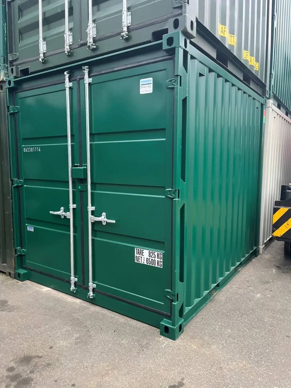 10ft Shipping Container – New, Ground-Level Storage