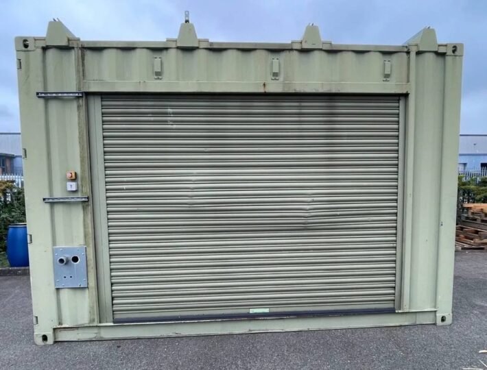 13ft Used Shipping Container – Compact Steel Storage