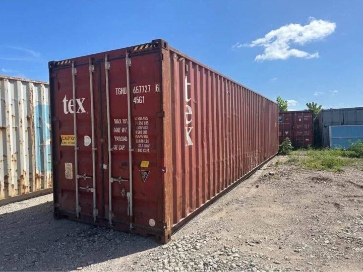 40ft High Cube Container – Used, Solid Floor and Doors